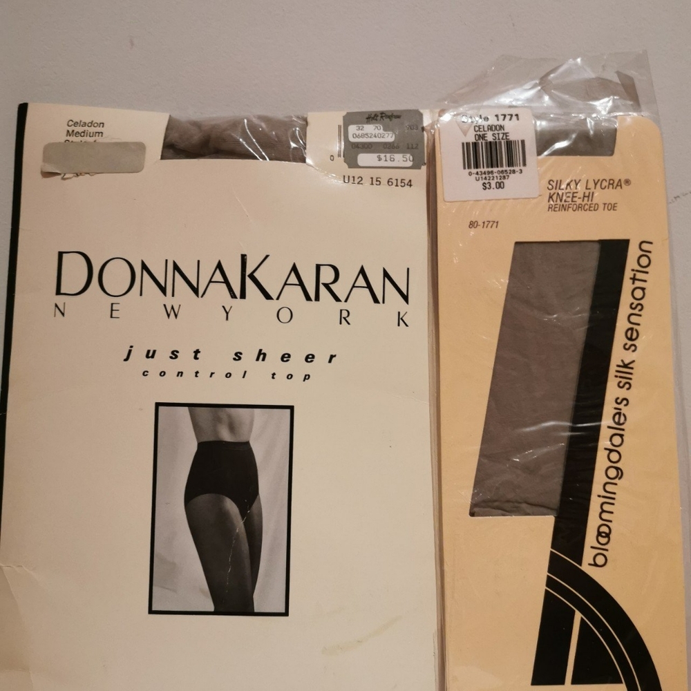 Stockings Set Bloomingdale's Vintage 1987